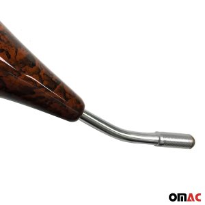 Mercedes S Class W126 Gear Shift Knob - Omac - Wooden-Automatic - '86-'91